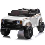 Beneo Toyota Landcruiser, elektrické autíčko, 12V, biele