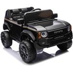 Beneo Toyota Landcruiser, elektrické autíčko, 12V, čierne