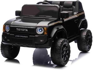 Beneo Toyota Landcruiser, elektrické autíčko, 12V, čierne
