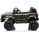 Beneo Toyota Landcruiser, elektrické autíčko, 12V, vojenské zelené