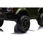 Beneo Toyota Landcruiser, elektrické autíčko, 12V, vojenské zelené