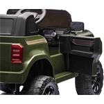 Beneo Toyota Landcruiser, elektrické autíčko, 12V, vojenské zelené