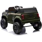 Beneo Toyota Landcruiser, elektrické autíčko, 12V, vojenské zelené