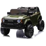 Beneo Toyota Landcruiser, elektrické autíčko, 12V, vojenské zelené