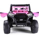 Beneo UTV, elektrické autíčko, 24V, dvojmiestne, 2 x 200 W, ružové