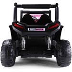 Beneo UTV, elektrické autíčko, 24V, dvojmiestne, 2 x 200 W, ružové