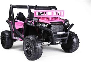 Beneo UTV, elektrické autíčko, 24V, dvojmiestne, 2 x 200 W, ružové