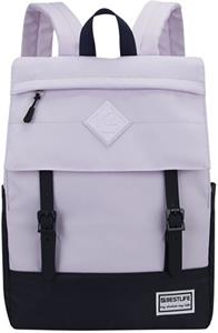 Bestlife COL-Buckles, batoh na notebook 15.6", fialový