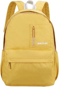 Bestlife COL-Rainbow, batoh na notebook 15,6", žltý