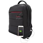 Bestlife CPLUS, batoh na notebook 15,6", čierny