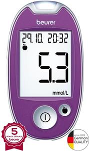 Beurer GL 44, glukomer, fialová