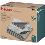 Beurer HD 75 Nordic Grey Green Planet, vyhrievacia deka