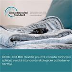 Beurer HD 75 Nordic Grey Green Planet, vyhrievacia deka