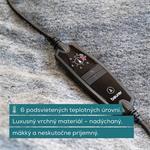 Beurer HD 75 Nordic Grey Green Planet, vyhrievacia deka