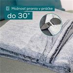 Beurer HD 75 Nordic Grey Green Planet, vyhrievacia deka