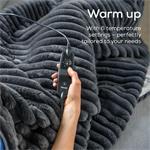 Beurer HD 82 Stockholm, vyhrievacia deka, sivá