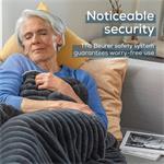 Beurer HD 82 Stockholm, vyhrievacia deka, sivá