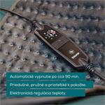 Beurer HK 123XXL Cosy Grey Green Planet, vyhrievacia podložka