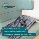 Beurer HK 123XXL Cosy Grey Green Planet, vyhrievacia podložka