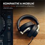 Beyerdynamic DJ 300 PRO X CLUB, káblové On/Over-Ear slúchadlá, čierne