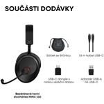 Beyerdynamic MMX 230, Wireless bezdrôtový herný headset, USB/Bluetooth, čierny