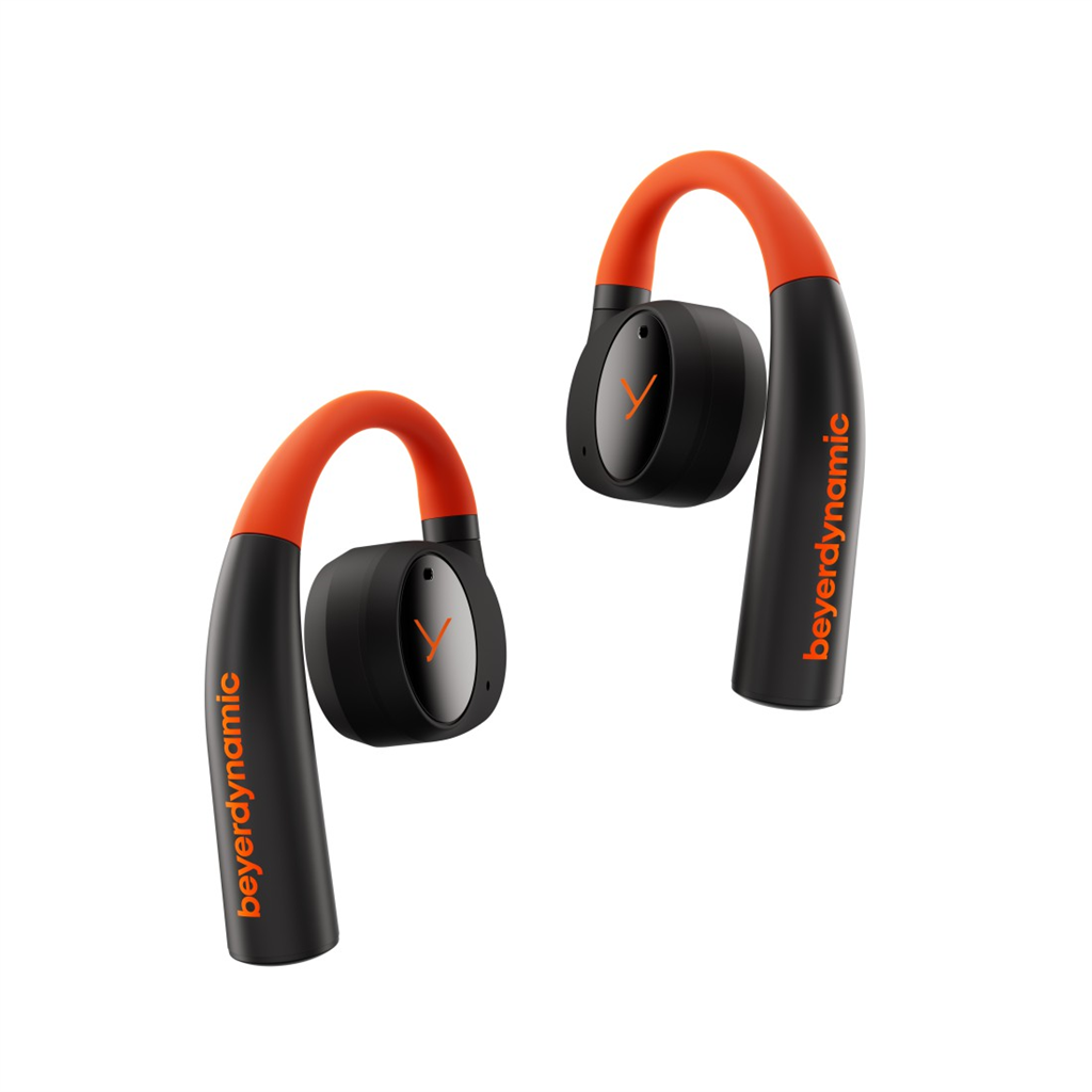 Beyerdynamic VERIO 200 Bluetooth Open-Ear slúchadlá, čierna/oranžová