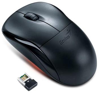 Bezdrôtová optická myš GENIUS NS-6000,USB WL čierna