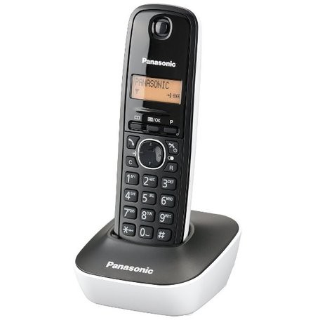 Bezdrôtový telefón PANASONIC KX-TG1611FXW biely