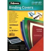 Binding cover (leather pattern) DELTA A3 black - FSC, 100 pcs