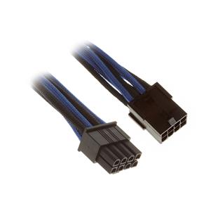 BitFenix 8-Pin PCIe Extension 45cm - sleeved black / blue / black