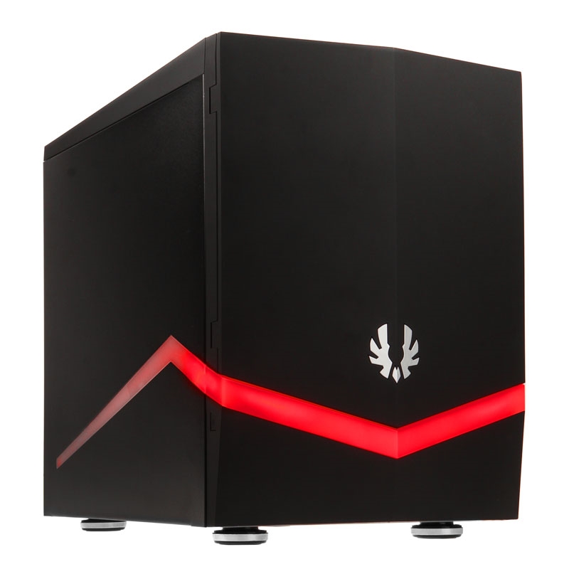 BitFenix Colossus Mini-ITX RED/BLUE/GREEN LED - black