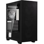 BitFenix Flow FRGB, ATX, 4x120mm FRGB fan, čierna