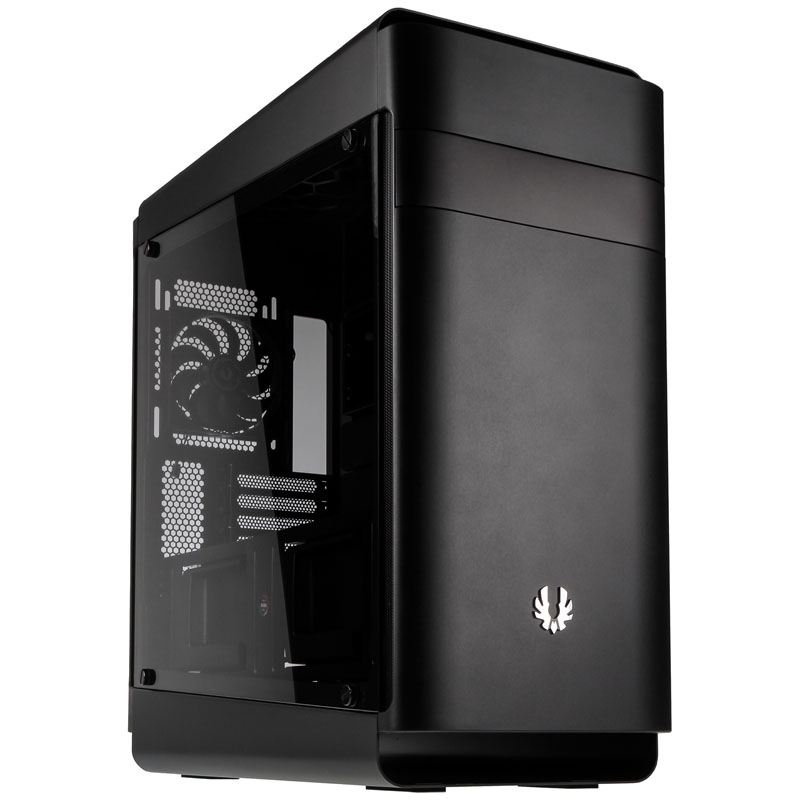 BitFenix Shogun Midi-Tower, Tempered Glass - black Window