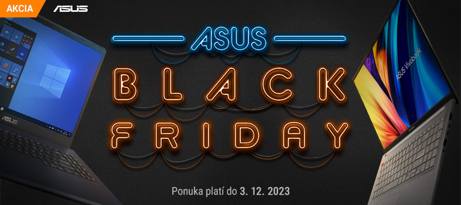 Black Friday - Asus mega zľavy