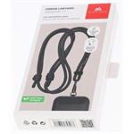 Black Rock Universal Lanyard, šnúrka na mobil, s karabínkou, 30-60 cm, čierna