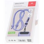 Black Rock Universal Lanyard, šnúrka na mobil, s karabínkou, 30-60 cm, fialová