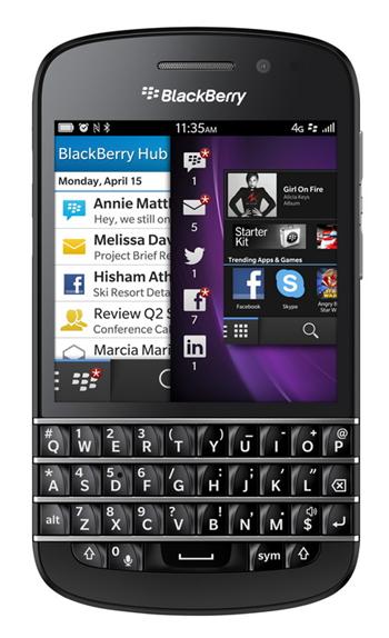 BlackBerry Q10 QWERTY Black