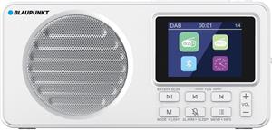 Blaupunkt DR6WH, prenosné DAB+/FM rádio, 2.4" LCD, RDS, bluetooth, biela