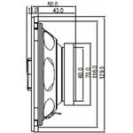 Blaupunkt ICx 542, reproduktory do auta