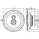 Blaupunkt ICx 663, reproduktory do auta