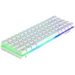 BlitzWolf BW-KB1 RGB, klávesnica, biela