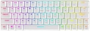 BlitzWolf BW-KB1 RGB, klávesnica, biela