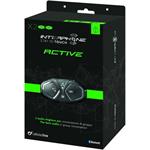 Bluetooth handsfree pre uzavreté a otvorené prilby CellularLine Interphone ACTIVE, Twin Pack