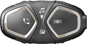 Bluetooth handsfree pre uzavreté a otvorené prilby CellularLine Interphone CONNECT, Single Pack