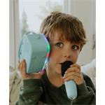 Bluetooth Karaoke párty set + 2 mikrofóny, Blue
