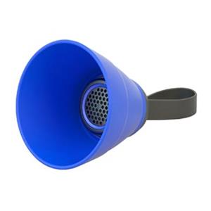 Bluetooth reproduktor SALI, 3W, regulácia hlasitosti, modrý, skladací, vode odolný, bluetooth+USB+3.5mm konektor