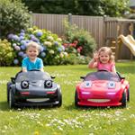 Bluetouch detské elektrické žmurkacie auto, ružové