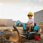 Bluetouch detský elektrický bager, modrý