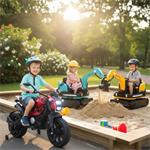 Bluetouch detský elektrický bager, žltý