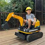 Bluetouch detský elektrický bager, žltý